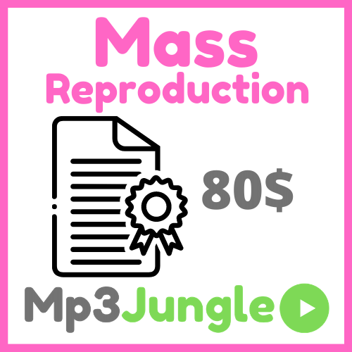 buy royalty free mass reproduction music license